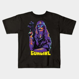 GunGirl Kids T-Shirt